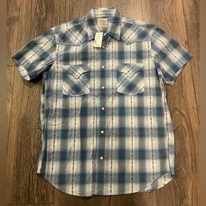 LUCKY BRAND BUTTON DOWN SHIRT NEW WITH TAGS